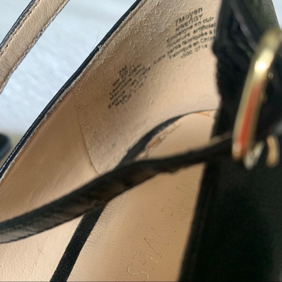 Pointed toe pumps with ankle strap size 7 - Picture 4 of 12